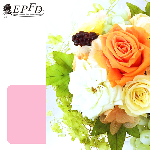 プリザーブドフラワー　ドレープ